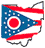 Cities and Counties in the State of Ohio - State of Ohio Flag